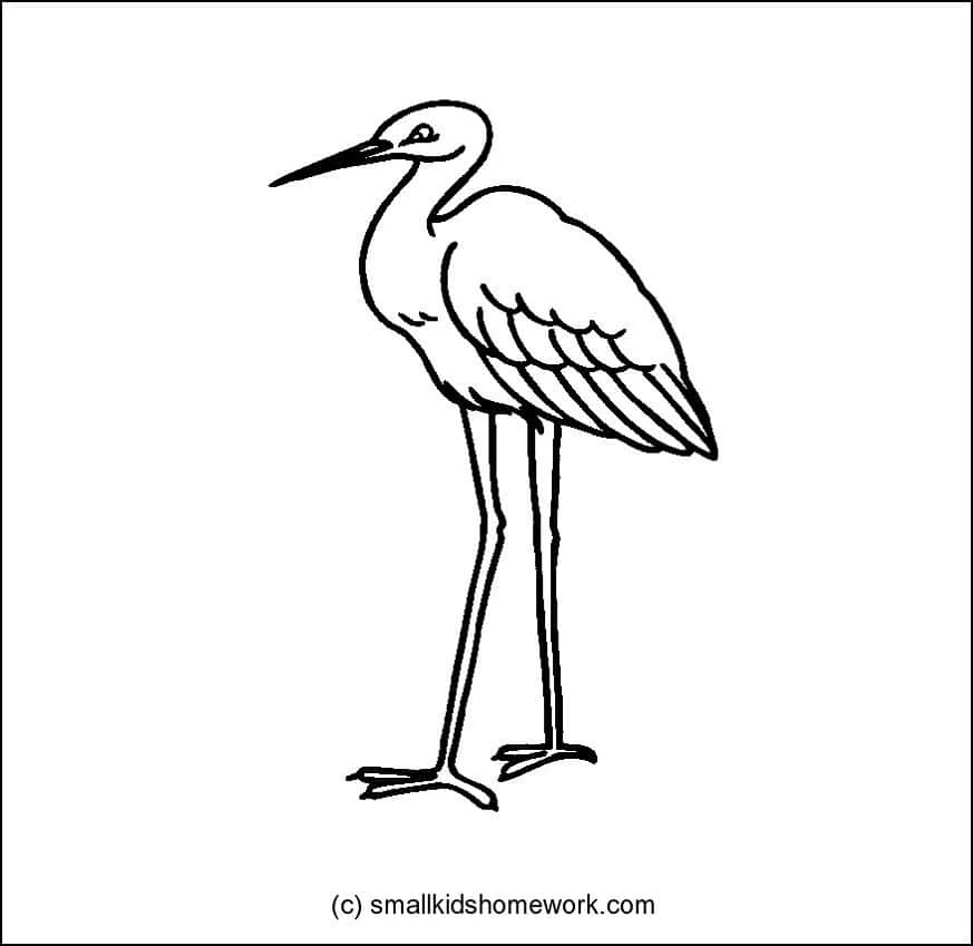 crane-outline-picture