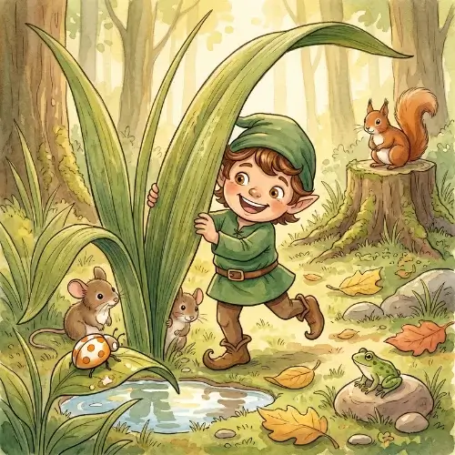 timmy-the-elf-woodland animals timmy-the-elf-woodland animals