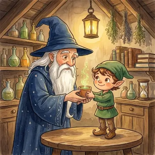 wizard-gives-timmy-magic-drink wizard-gives-timmy-magic-drink