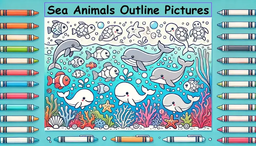 sea-animals-outline-pictures