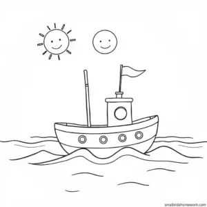 boat-outline-picture