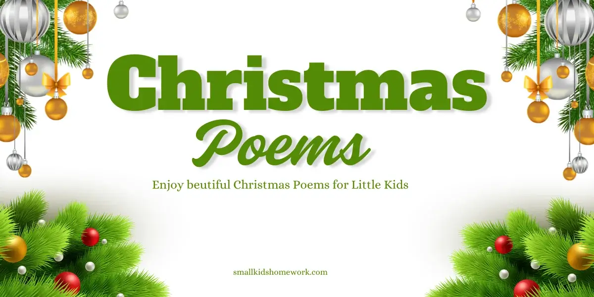 kids christmas poems