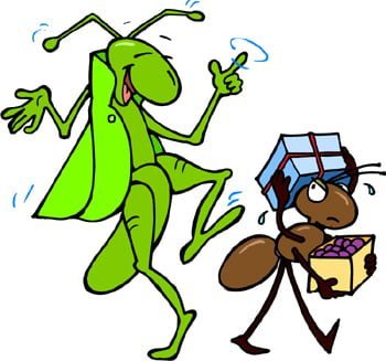 ant and the grasshopper